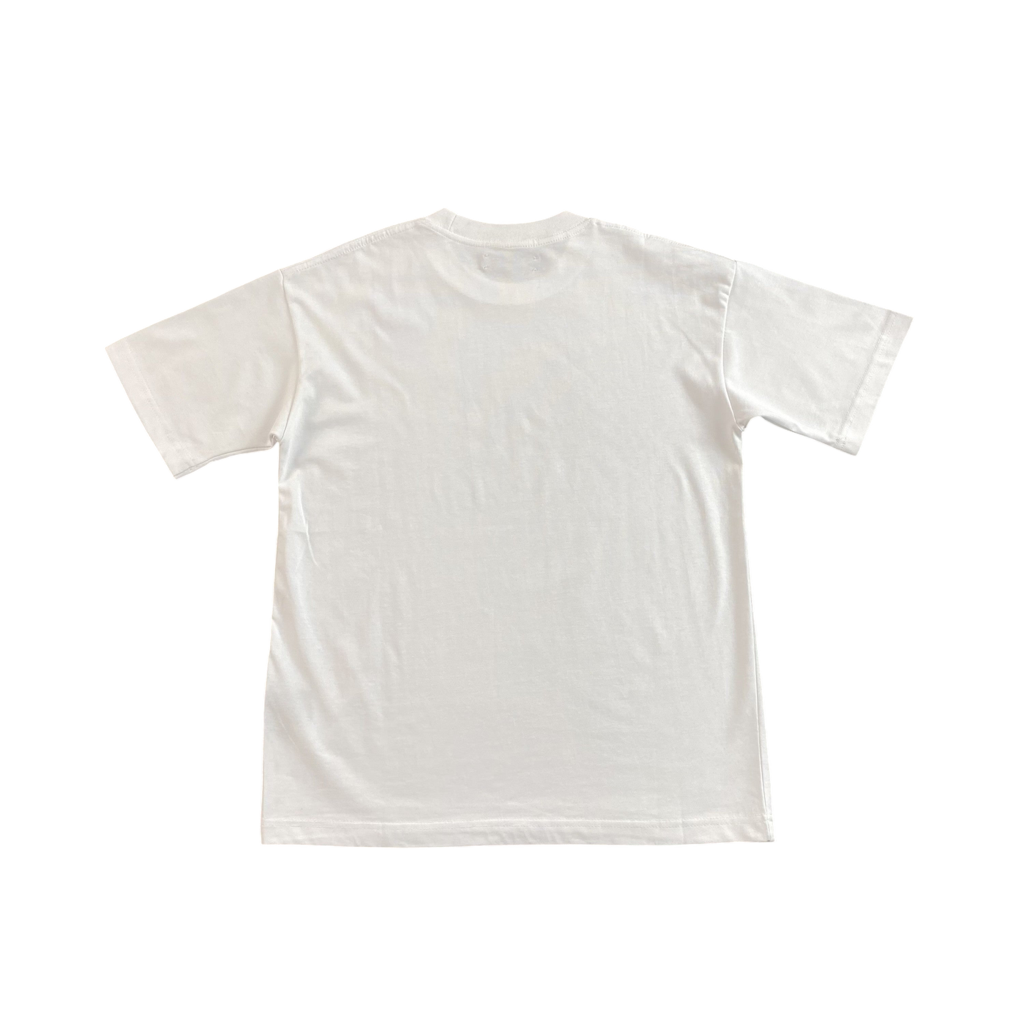 Amiri Hollywood Black White Cotton Crewneck T-Shirt Men's Luxury Fashion Tee