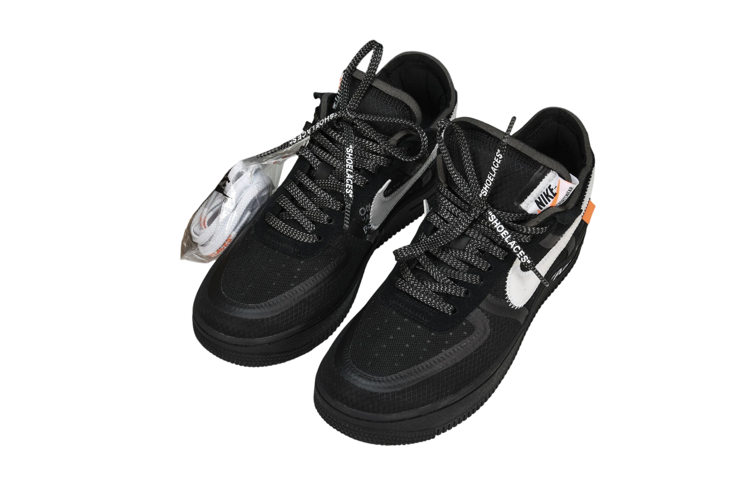 Nike Air Force 1 Low Off-White Black White Premium Sneakers