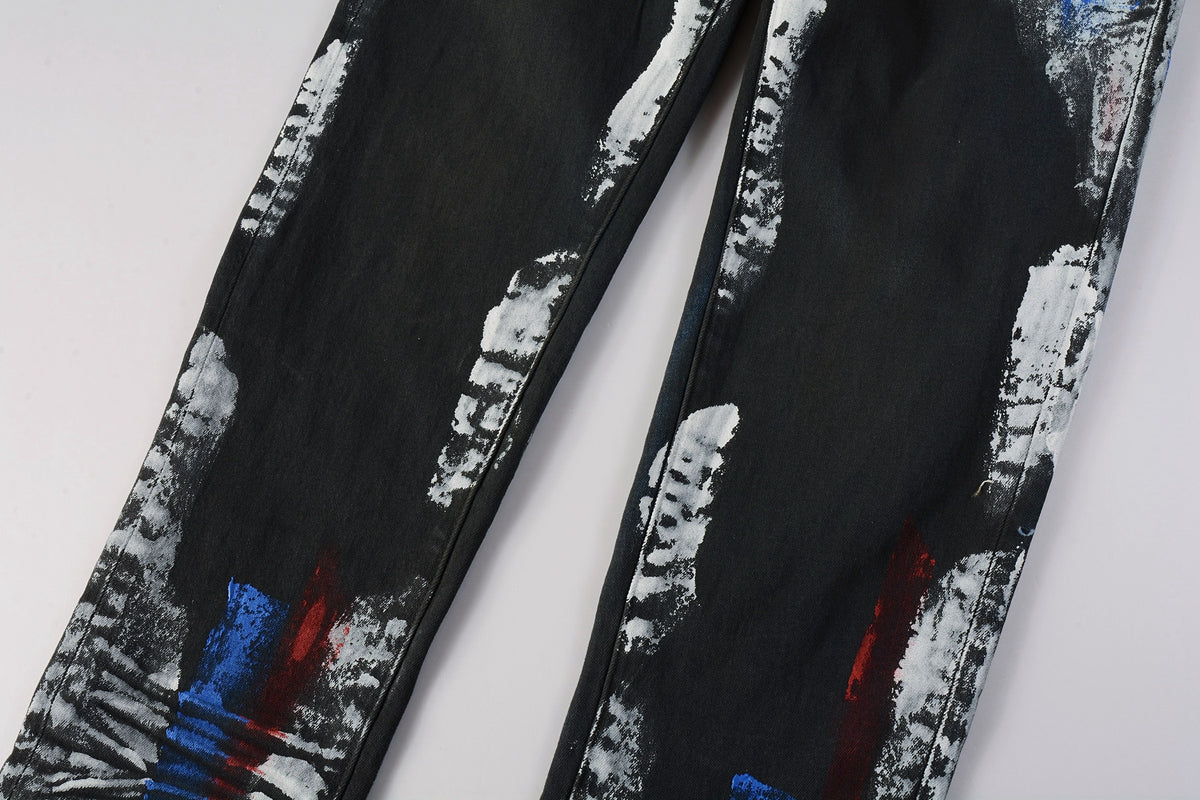 Purple Designer Jeans