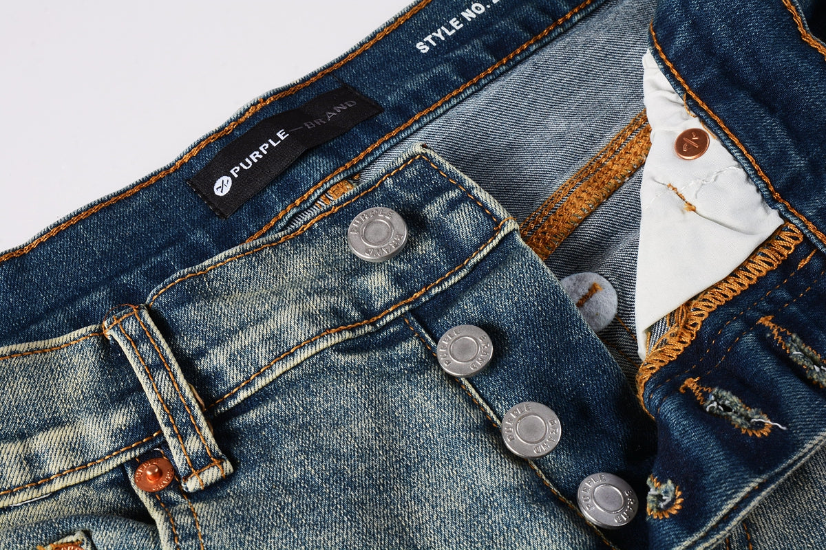 Purple Slim Fit Jeans