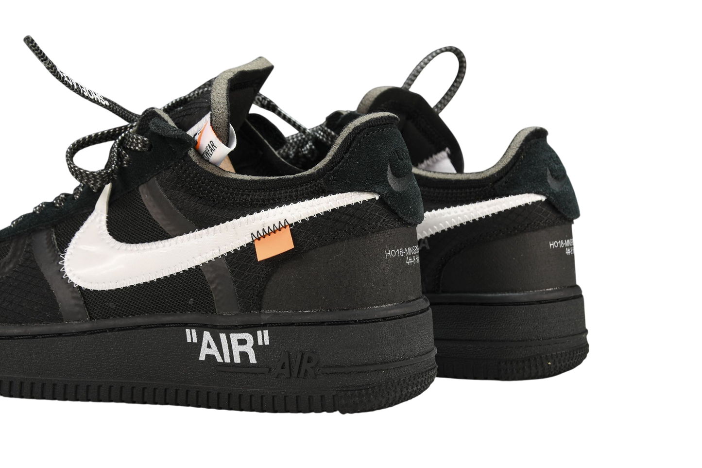 Nike Air Force 1 Low Off-White Black White Premium Sneakers