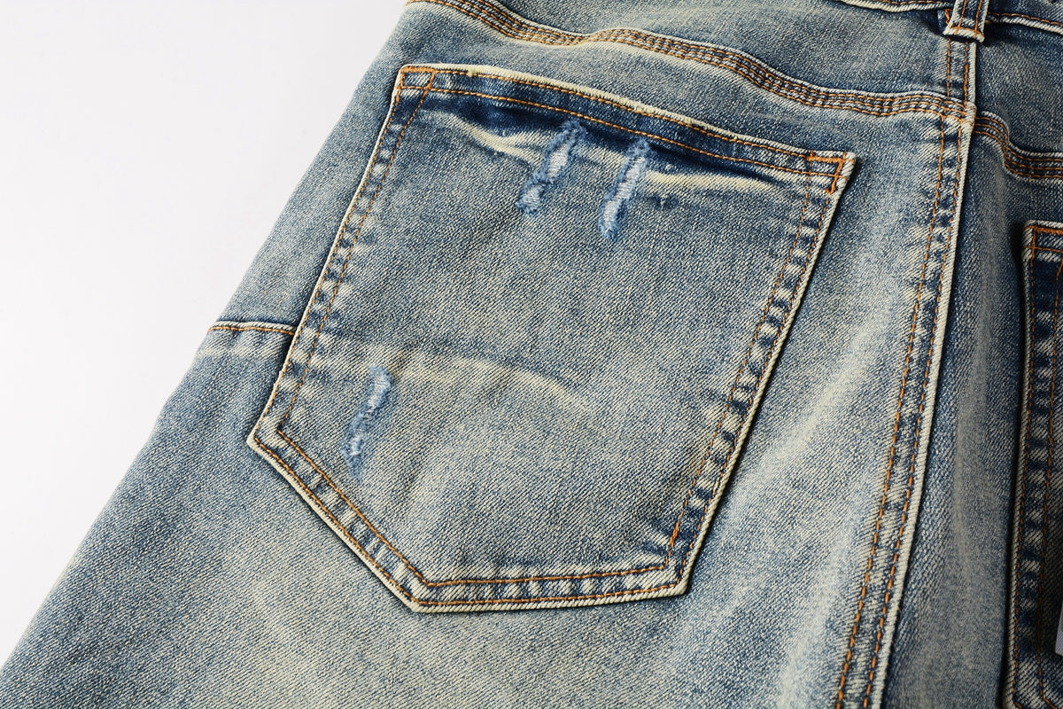 Purple Slim Fit Jeans