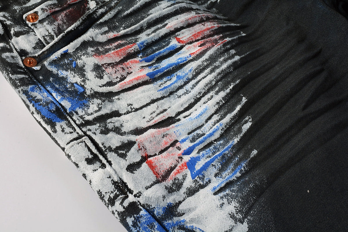 Purple Designer Jeans