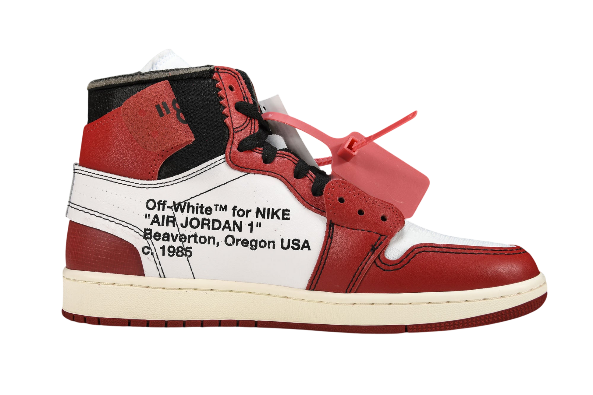 Exclusive Air Jordan 1 Retro High Off-White Chicago Sneakers - Iconic Design