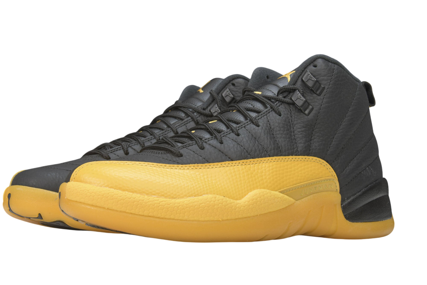 Air Jordan 12 Retro Black University Gold High-Quality Basketball Streetwear Sneaker