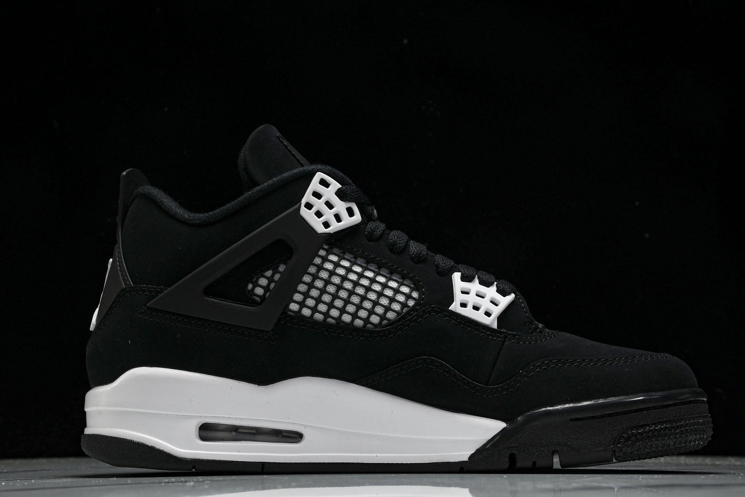 Iconic Air Jordan 4 Retro White Thunder Sneakers: Premium Comfort & Bold Style