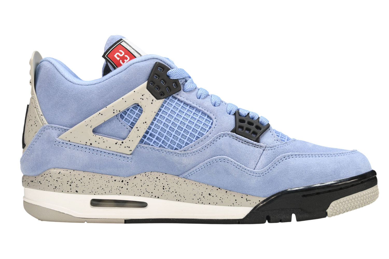 Air Jordan 4 Retro University Blue Sneakers - Iconic Men's Style