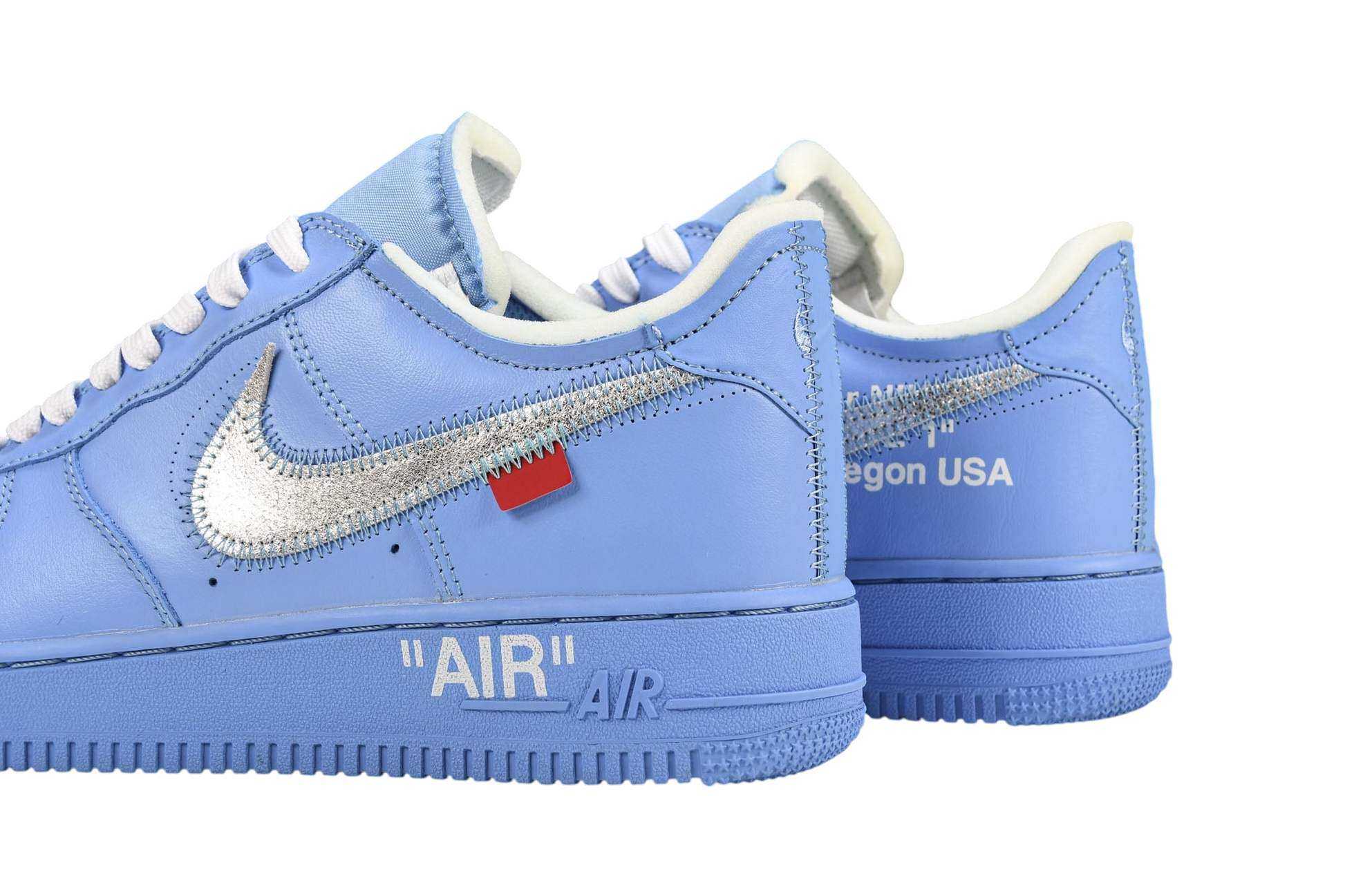 Nike Air Force 1 Low Off-White MCA University Blue Sneakers Iconic Style
