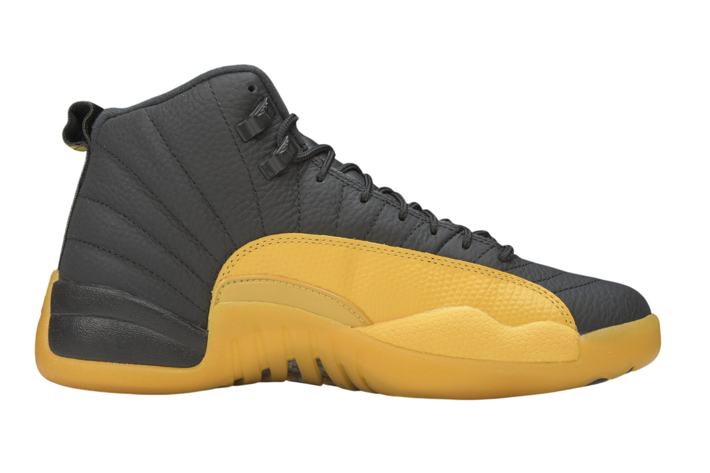 Air Jordan 12 Retro Black University Gold High-Quality Basketball Streetwear Sneaker