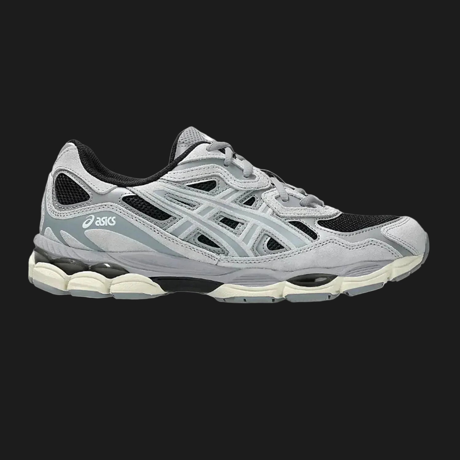 ASICS Gel-NYC Black Piedmont Grey Sneakers: Retro Y2K Style, Modern Comfort