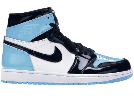 Air Jordan 1 Retro High UNC Patent: Iconic Blue White Premium Sneakers