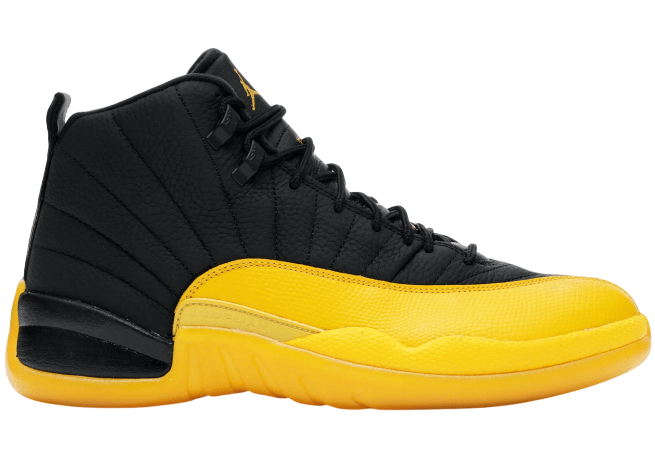Air Jordan 12 Retro Black University Gold High-Quality Basketball Streetwear Sneaker