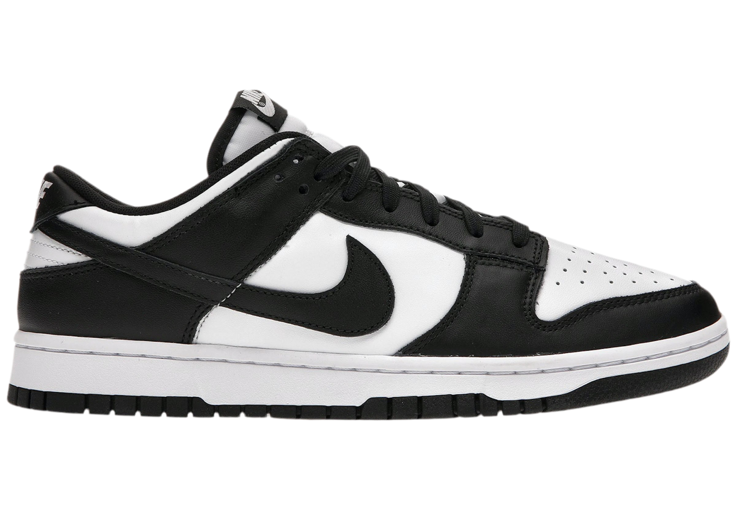 Classic Black White Retro Style Footwear