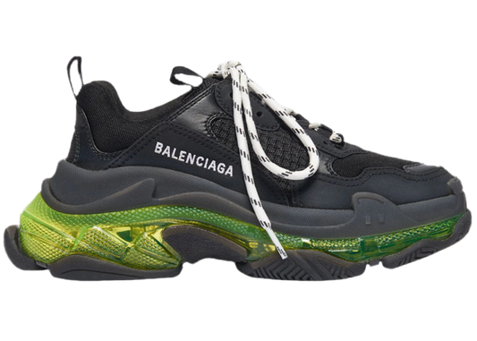 B shoes Green and black