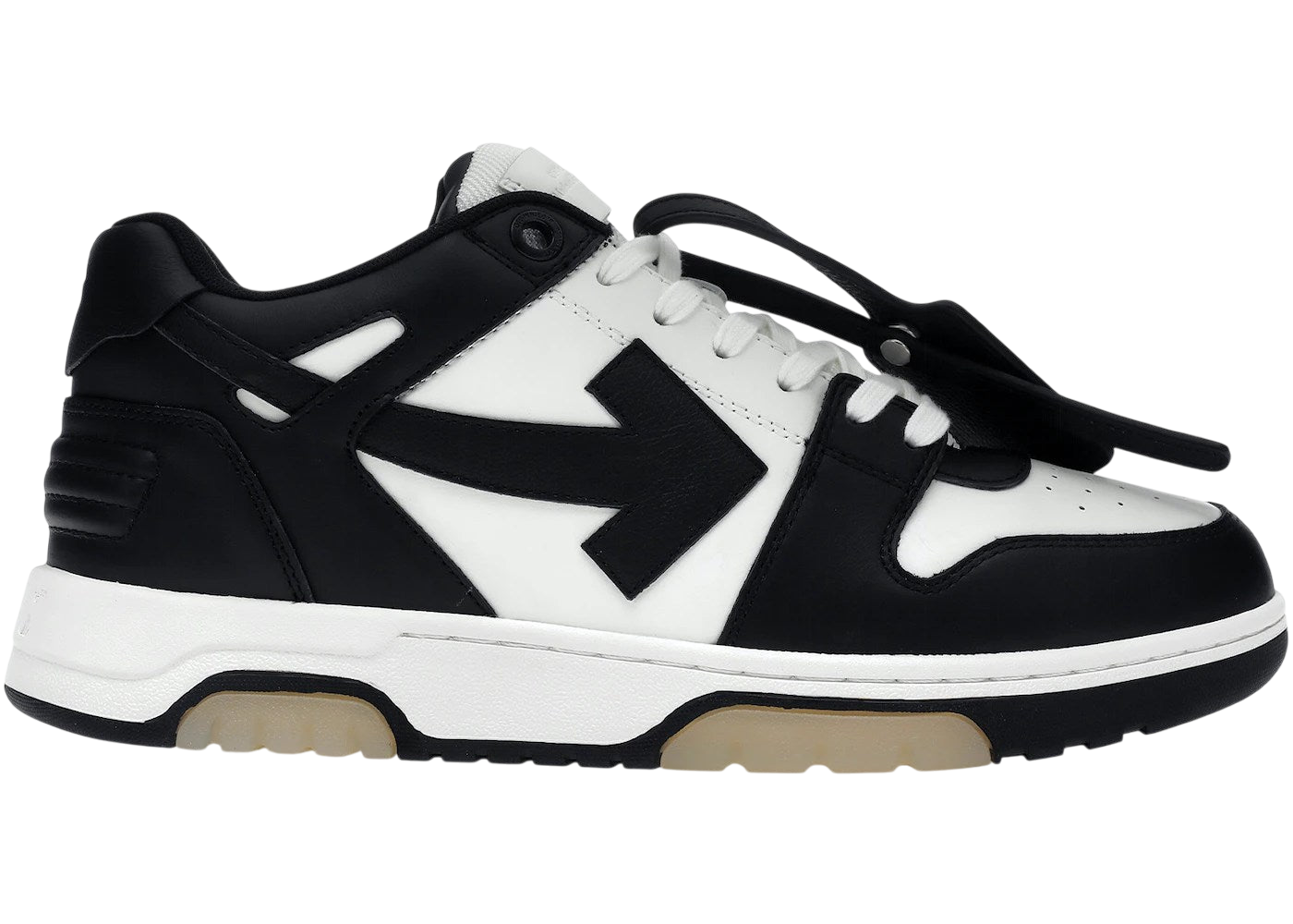 Off-White OOO Low-Top Sneakers: Classic White/Black Design, Premium Comfort