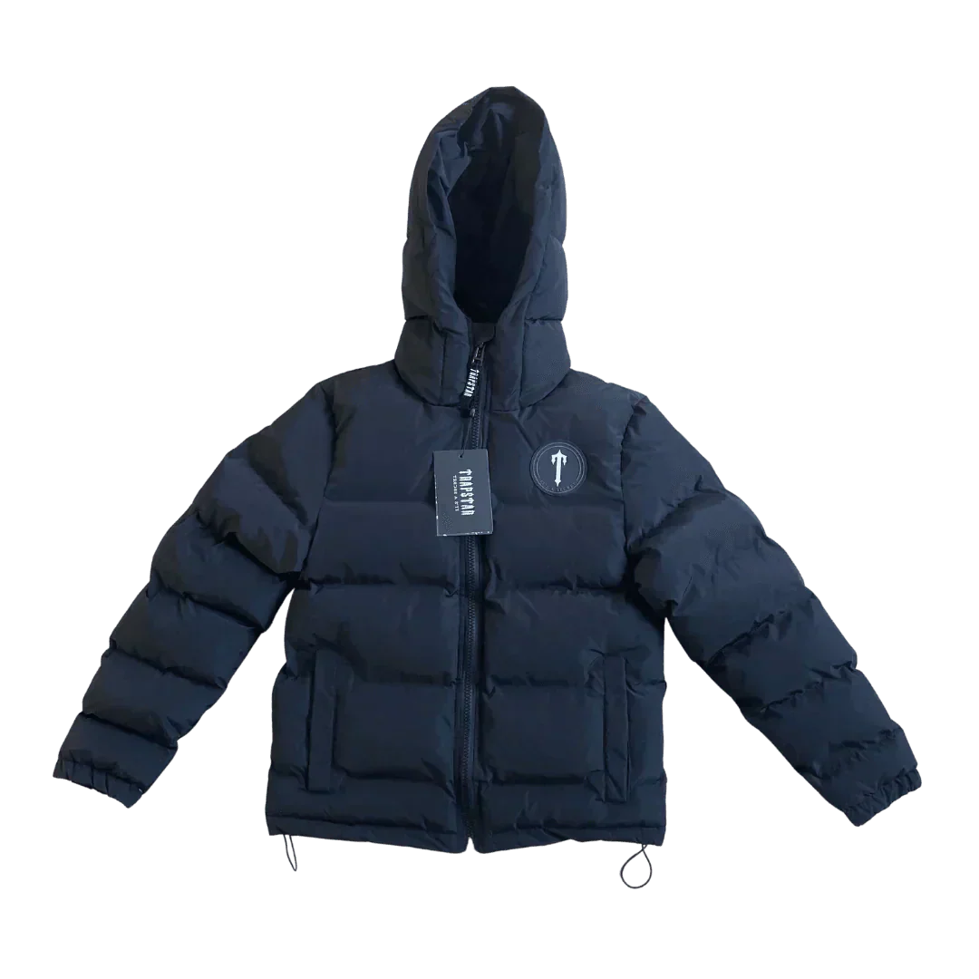 Black Irongate Hooded Puffer Jacket AW20 (Old Season) - VDRXPLG🔌