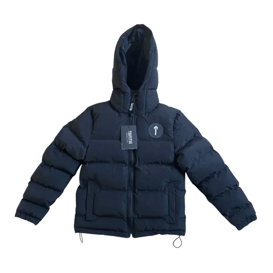 Black Irongate Hooded Puffer Jacket AW20 (Old Season) - VDRXPLG🔌