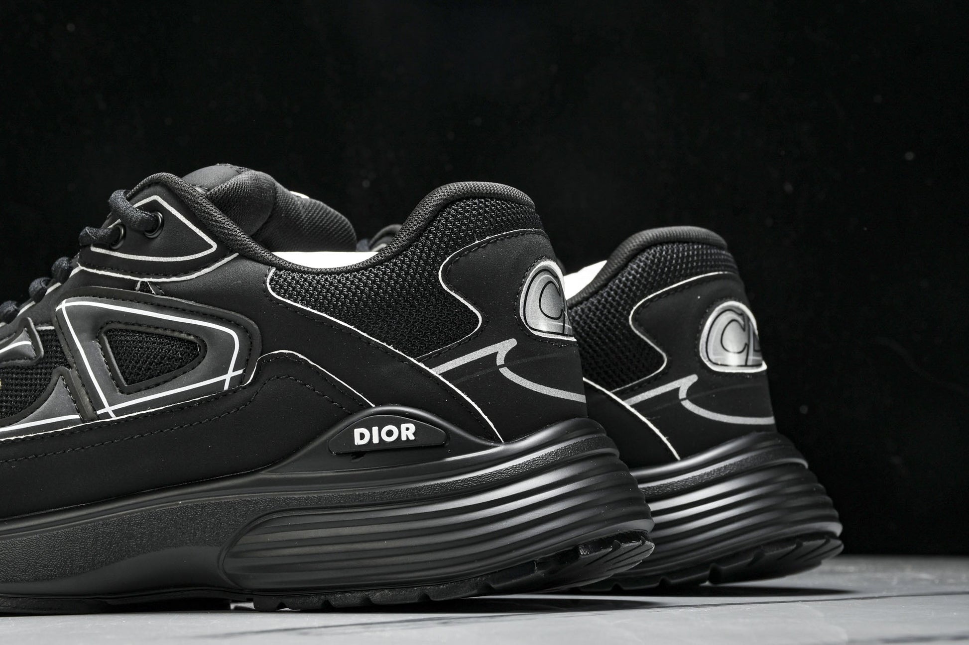 B30 Triple Black Fashion Streetwear Sneaker - High Quality Comfort & Style