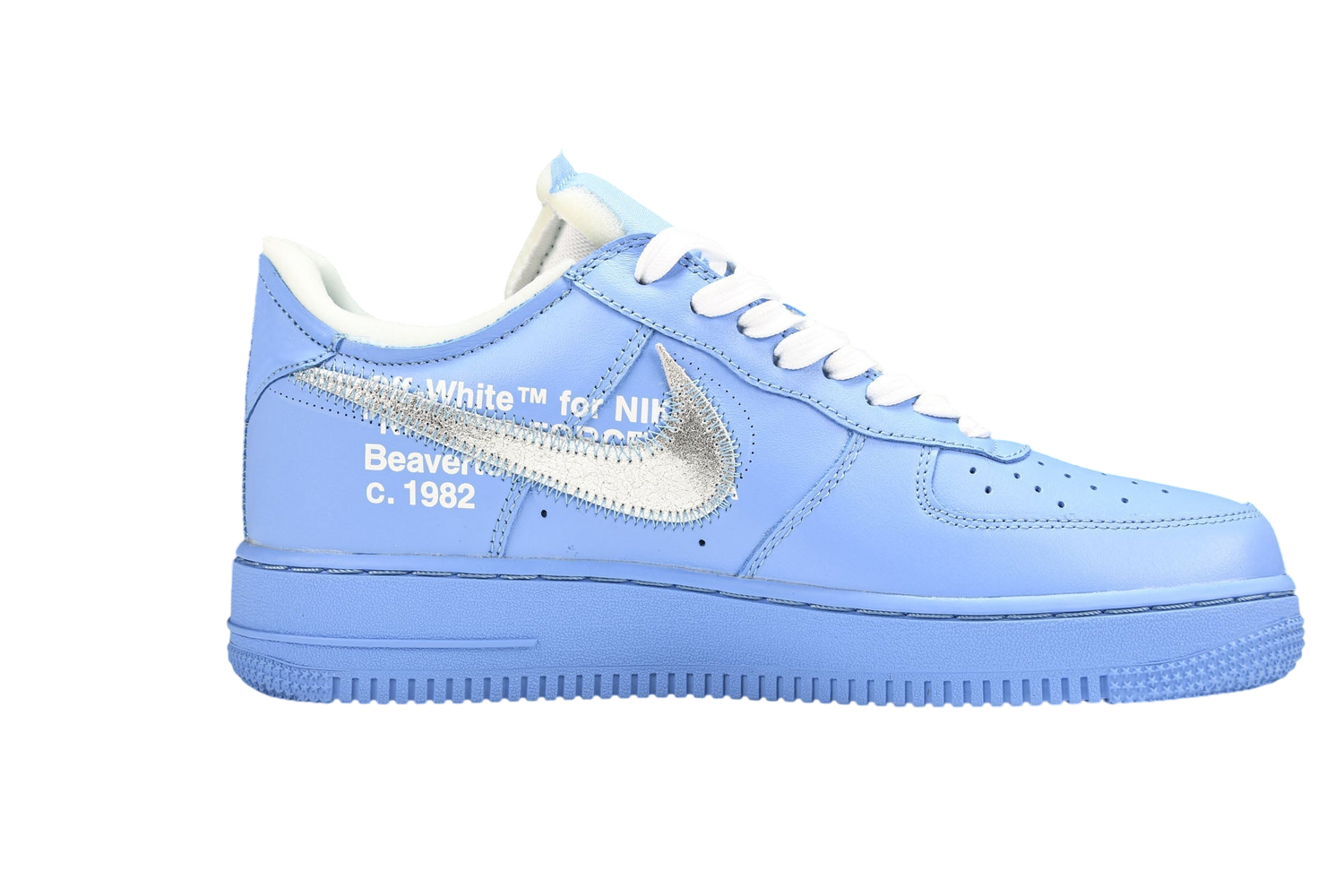 Nike Air Force 1 Low Off-White MCA University Blue Sneakers Iconic Style