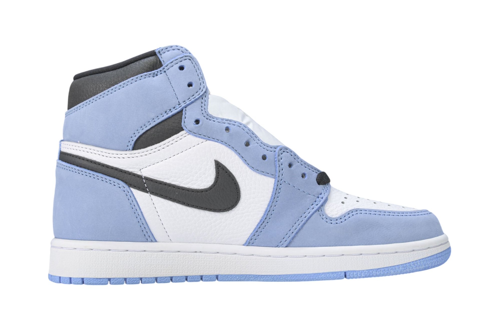Air Jordan 1 Retro High University Blue Black White Iconic Sneakers