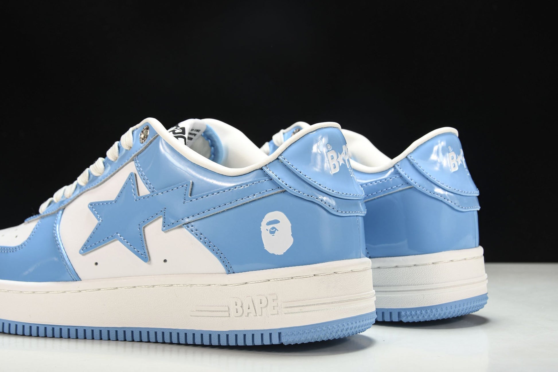 Iconic BAPE STA Low Blue UNC Sneakers - Premium Streetwear Shoes