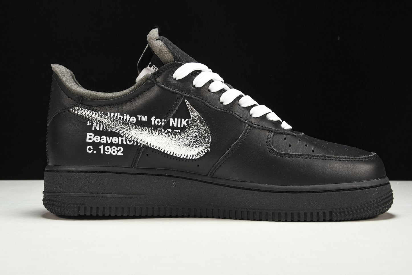 Nike Off-White Air Force 1 Black Sneaker – Iconic Urban Style Footwear