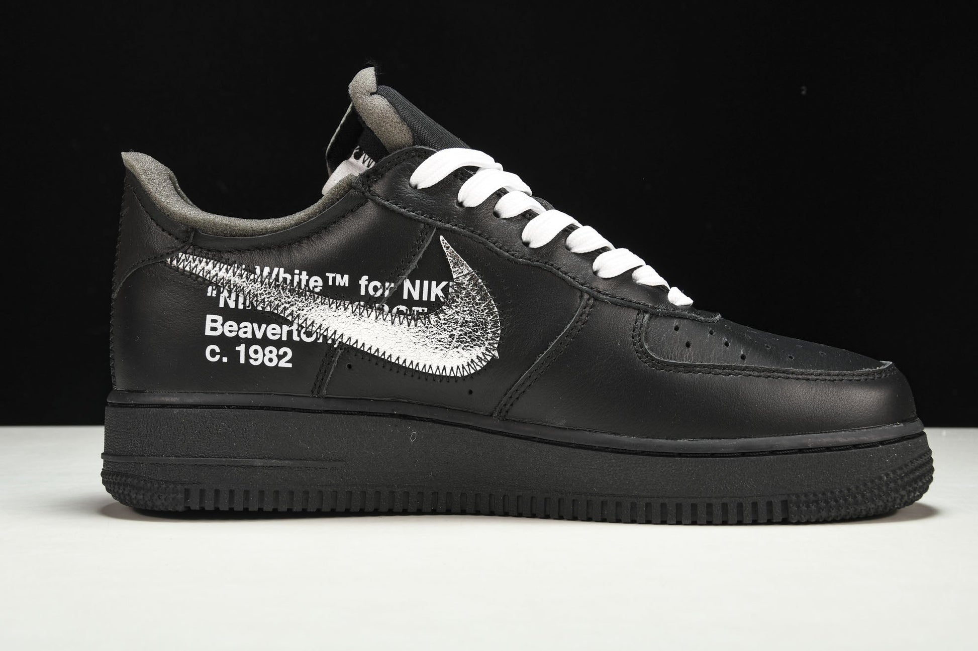 Nike Off-White Air Force 1 Black Sneaker – Iconic Urban Style Footwear