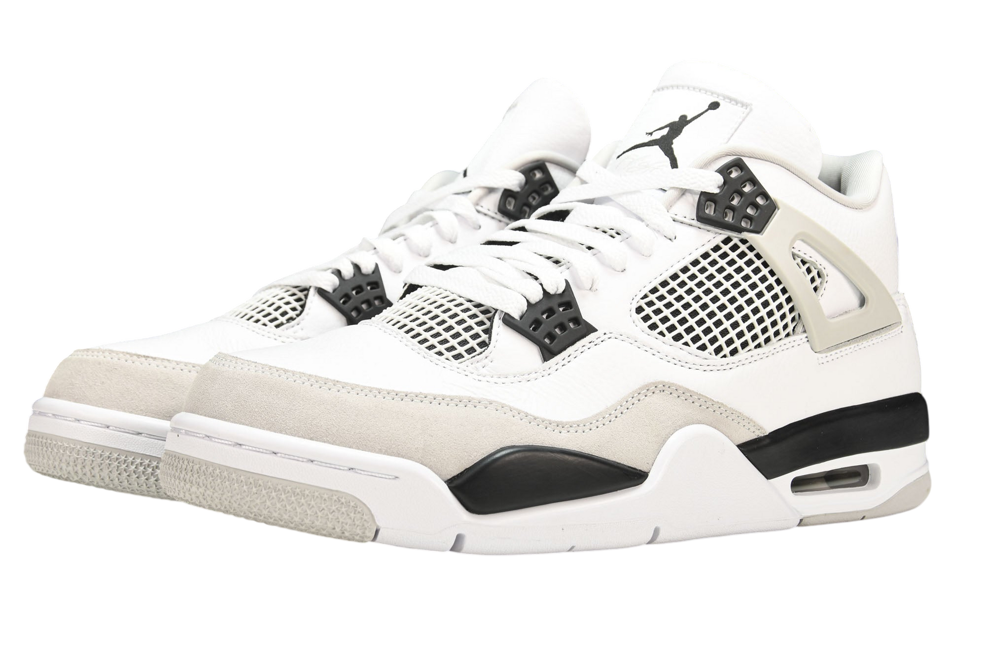Iconic Air Jordan 4 Retro Military Black Sneakers: Classic Style & Comfort