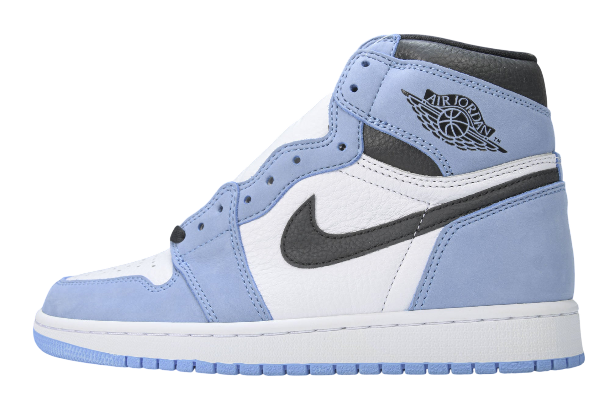 Air Jordan 1 Retro High University Blue Black White Iconic Sneakers