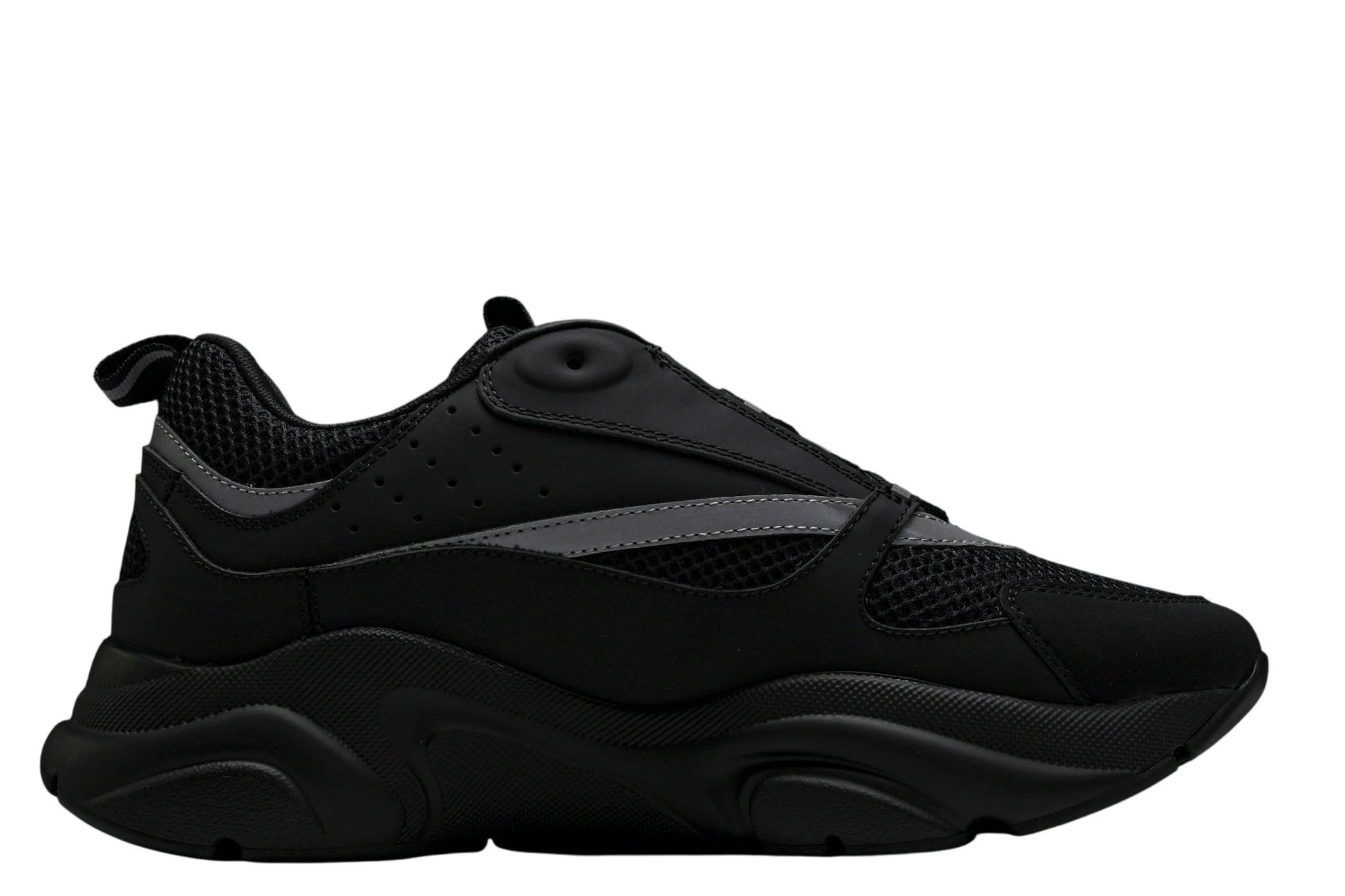 Dior B22 Black Silver Men's Designer Sneakers - Premium Fashion Streetwear Shoes