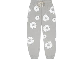 Denim Tears Gray Cotton Blend Pants – Comfortable, Stylish, Versatile Fit